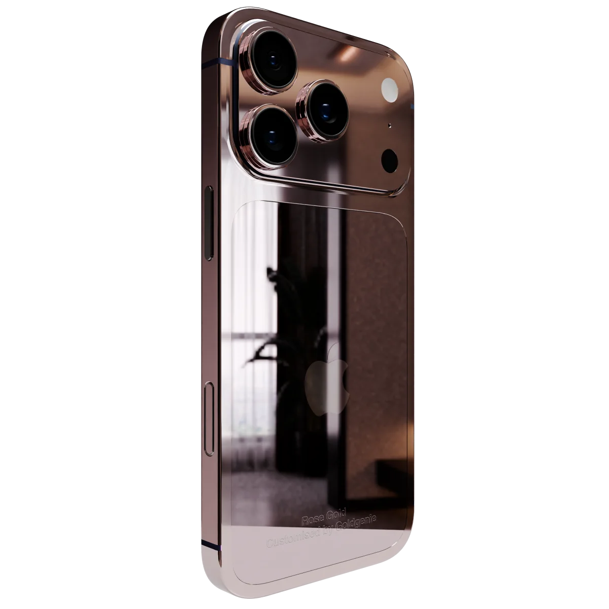 Luxury Rose Gold iPhone 17 Elite Pro and Pro Max — Goldgenie