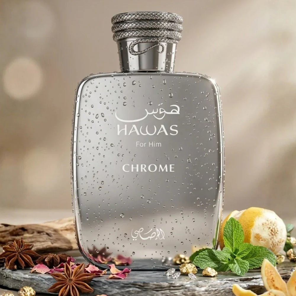 Rasasi Hawas Chrome For Him Eau De Parfum 100ml