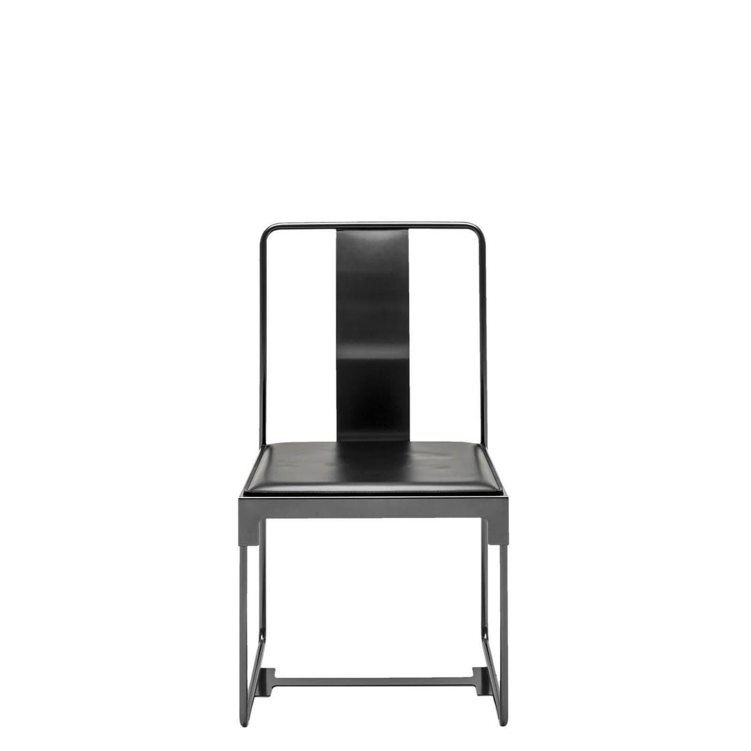 Steel and Leather Chair MINGX by Konstantin Grcic for Driade