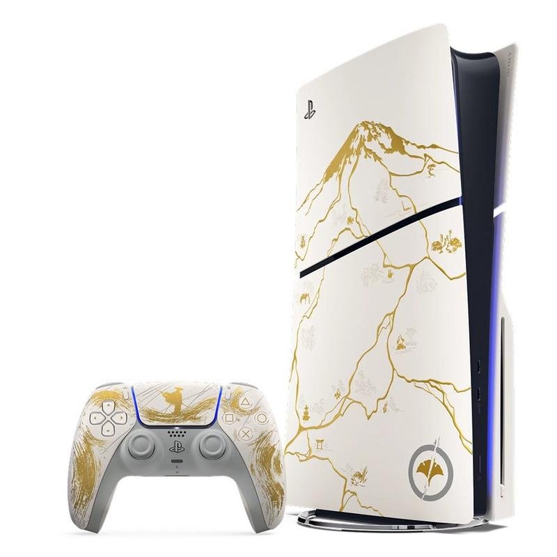 Sony Disc PlayStation 5 Console - Ghost of Yotei Gold Limited Edition